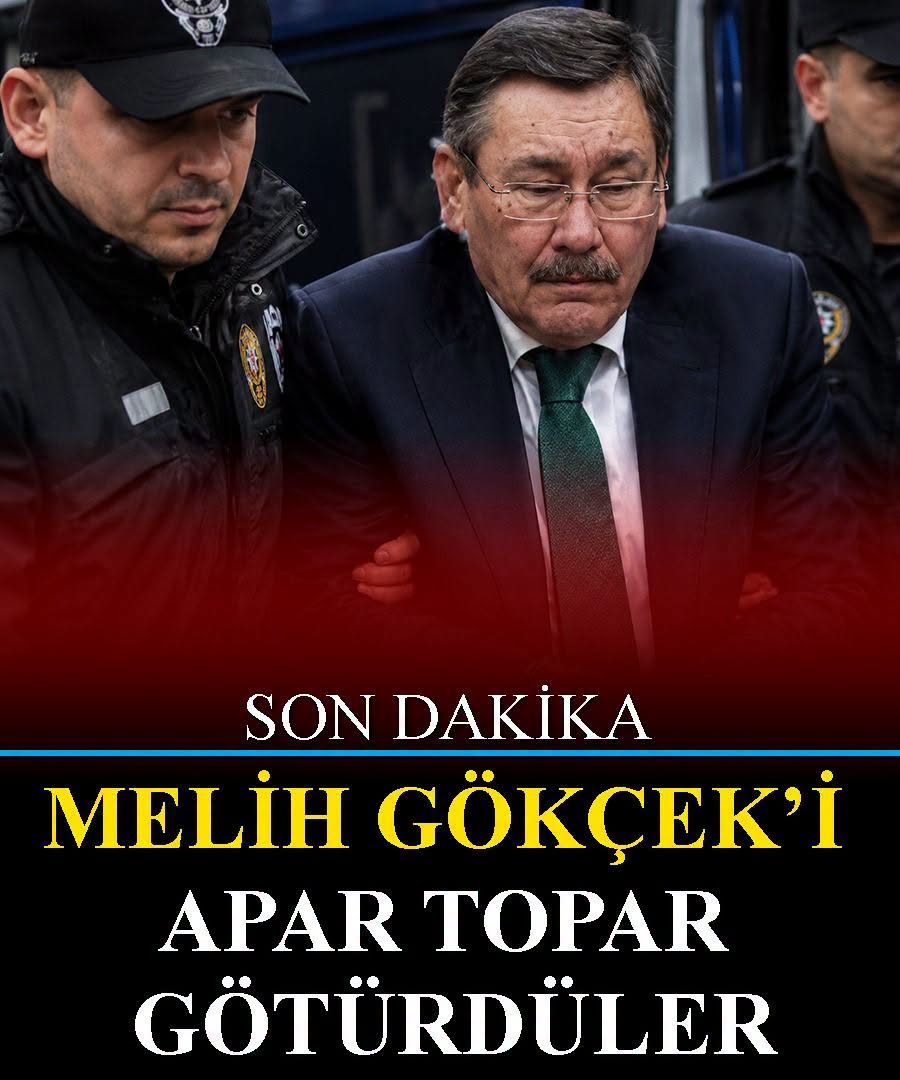 Melih Gökçek'i apar topar götürdüler!