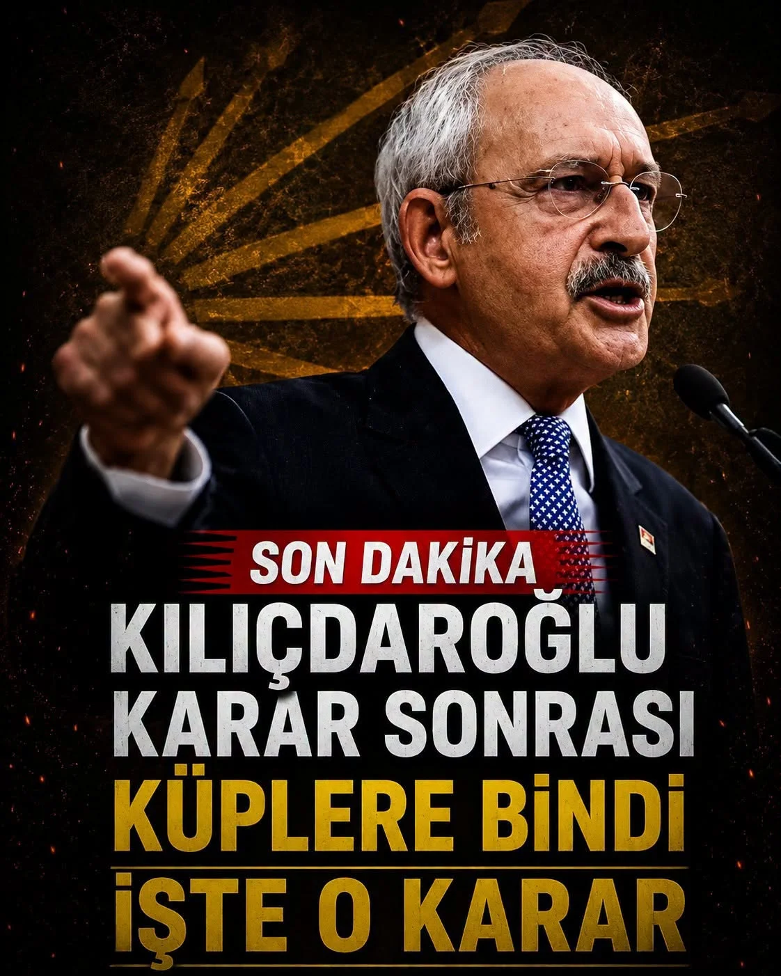 Kılıçdaroğlu Küplere Bindi