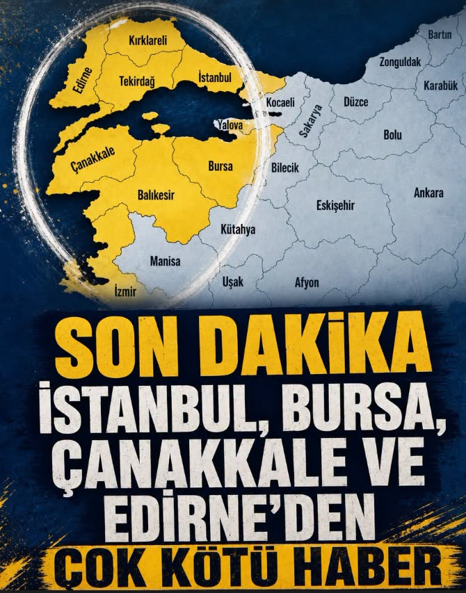 4 İlimizden Kötü Haber