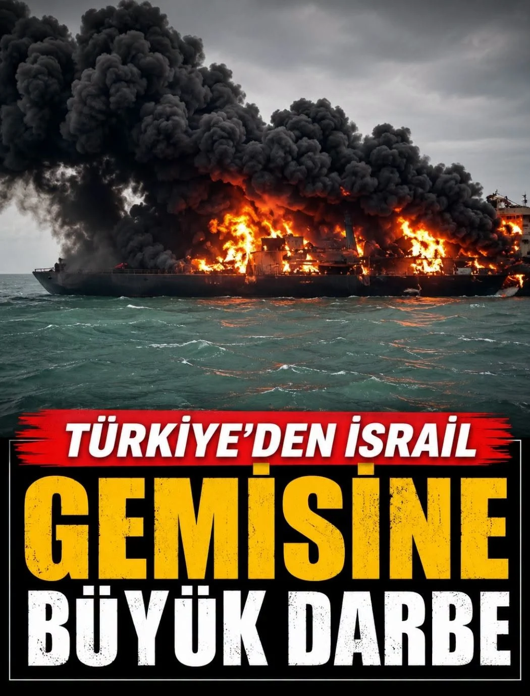 Türkiye'den İsrail Gemilerine Darbe