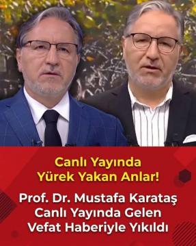 Canlı Yayında Acı Haber