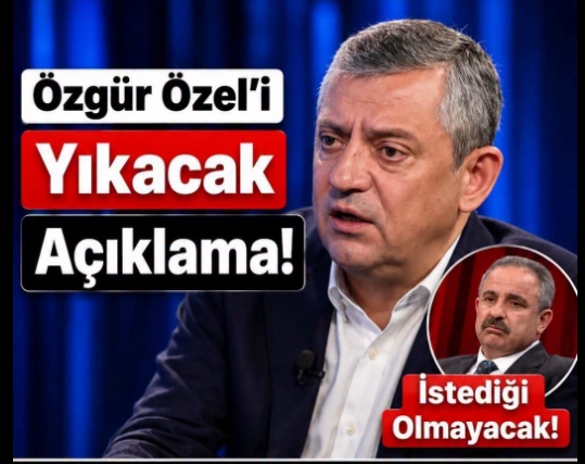 Yeni Parti Başkanı Özgür Özel’in