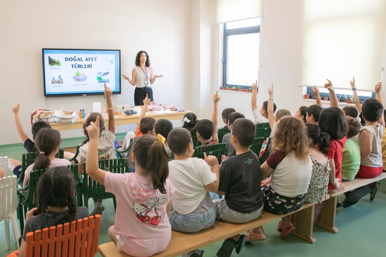 Mersin’de Çocuklara Afetlere Karşı Bilinçli Davranış Eğitimi